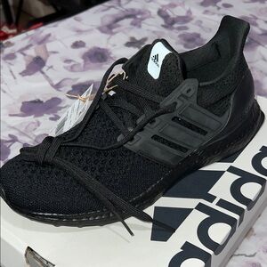 Adidas Triple Black Athletic Sneakers